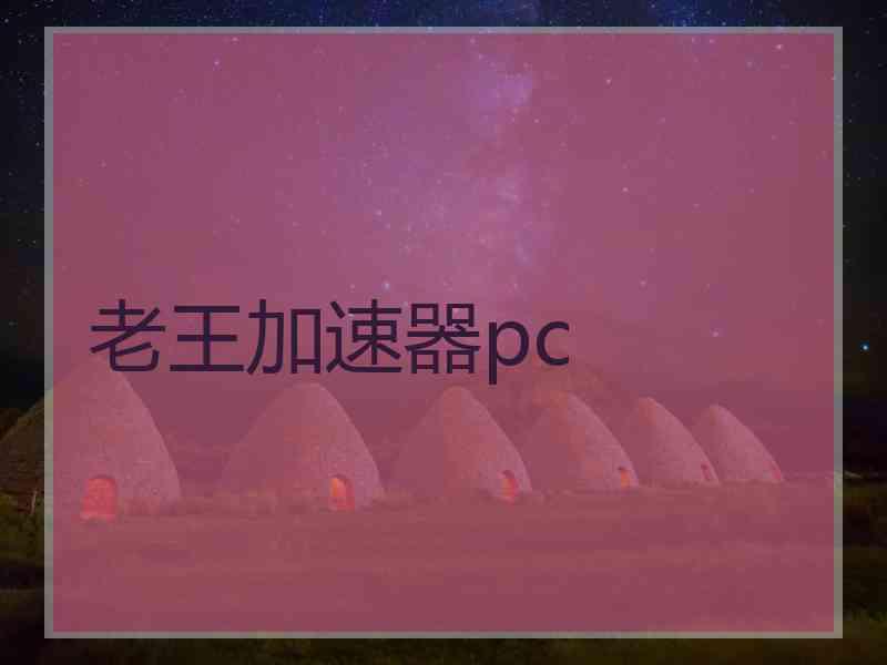 老王加速器pc